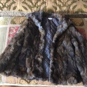 Natural Brown Fur Coat